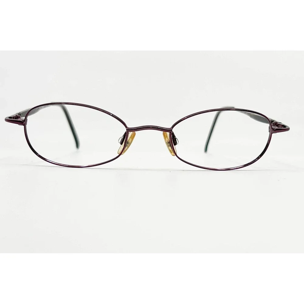 Cosmopolitan Eyeglass Frames Women Purple Witty Port Oval 47-19-140